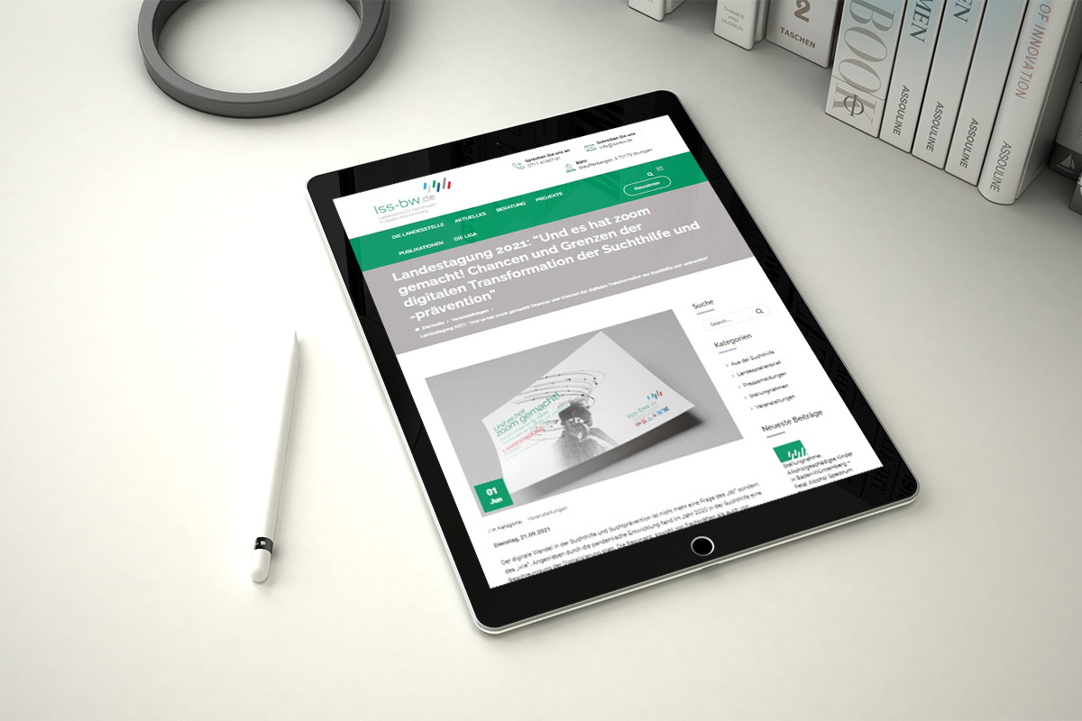 Landesstelle für Suchtfragen Aktuelles